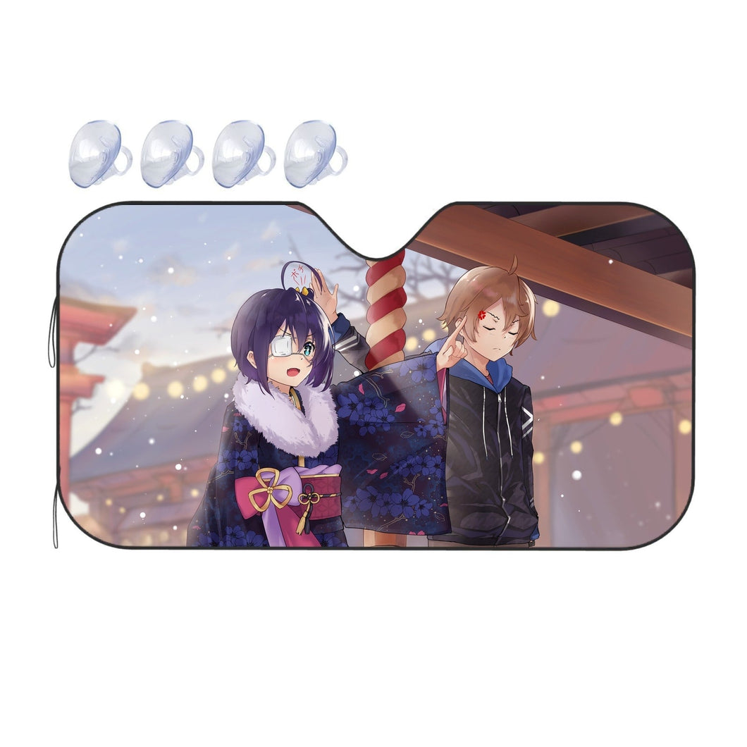 Love, Chunibyo & Other Delusions Rikka Takanashi  Car Sunshade