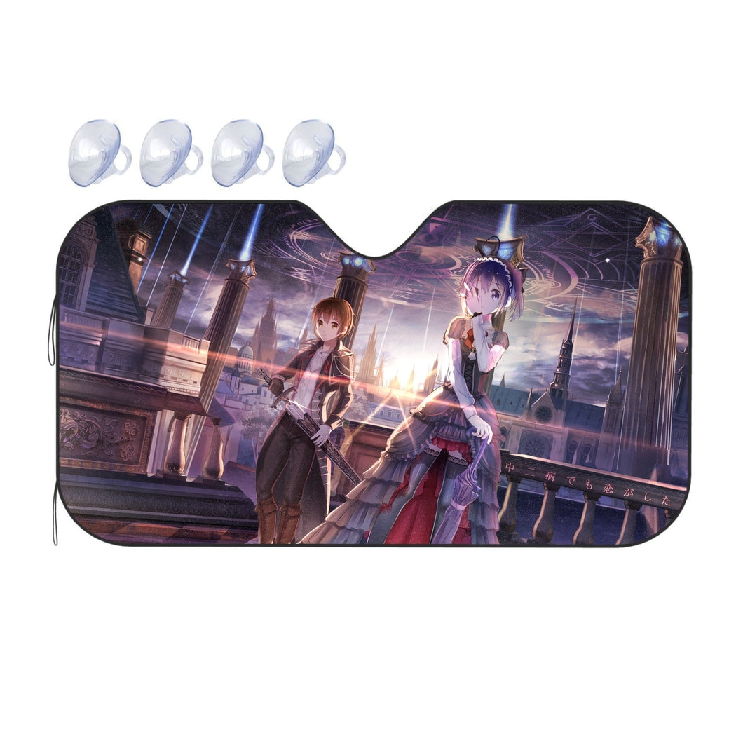 Love, Chunibyo & Other Delusions Rikka Takanashi  Car Sunshade