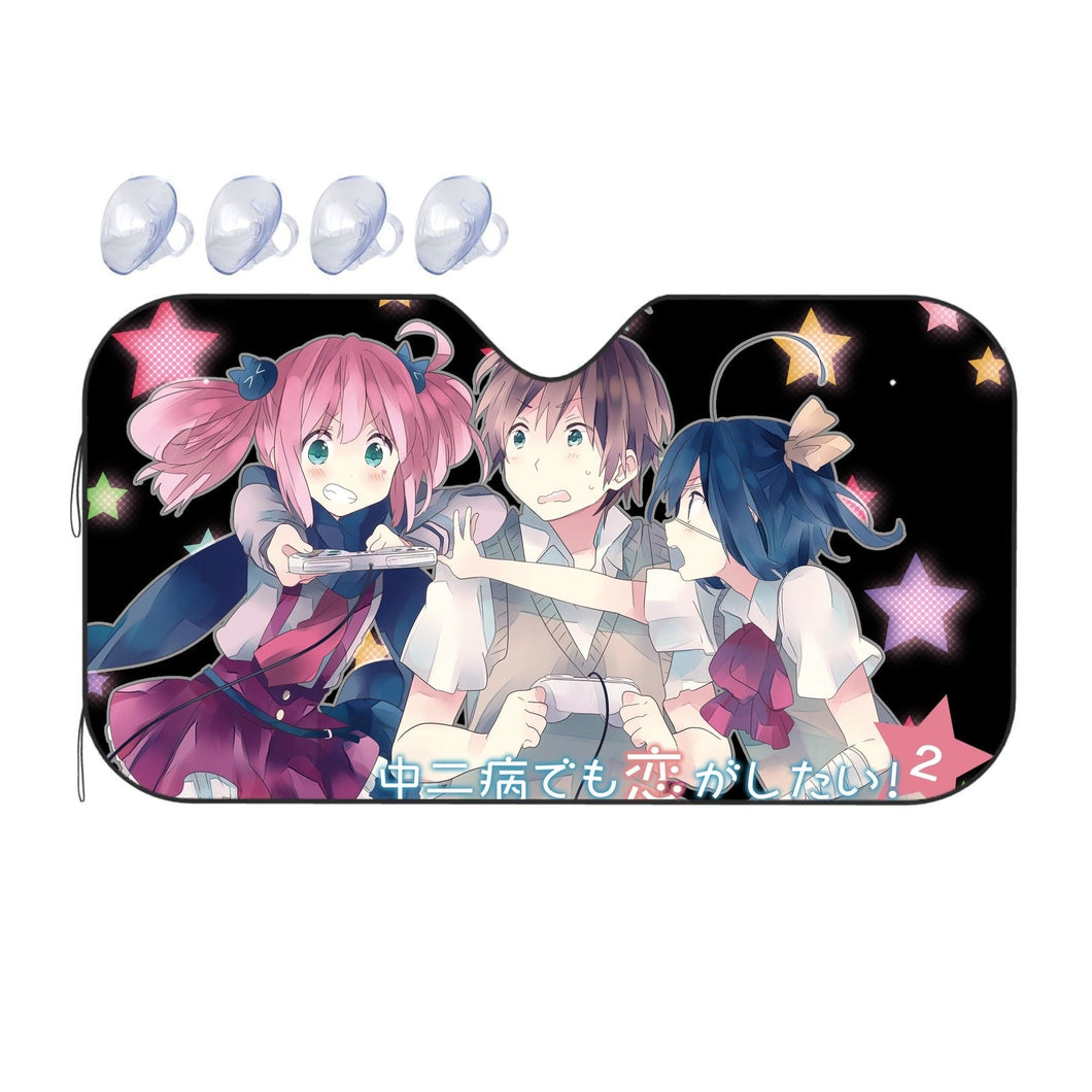 Love, Chunibyo & Other Delusions Rikka Takanashi  Car Sunshade