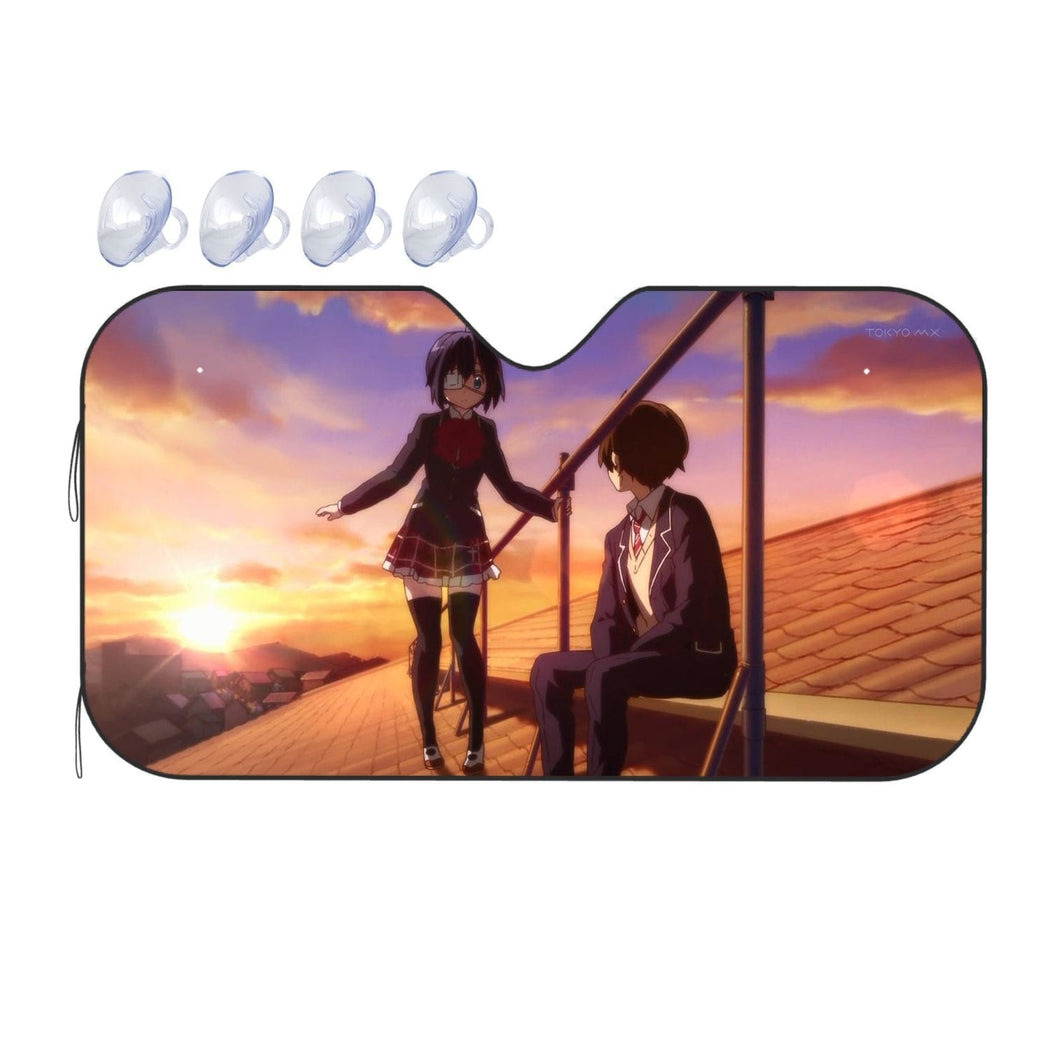 Love, Chunibyo & Other Delusions Rikka Takanashi  Car Sunshade