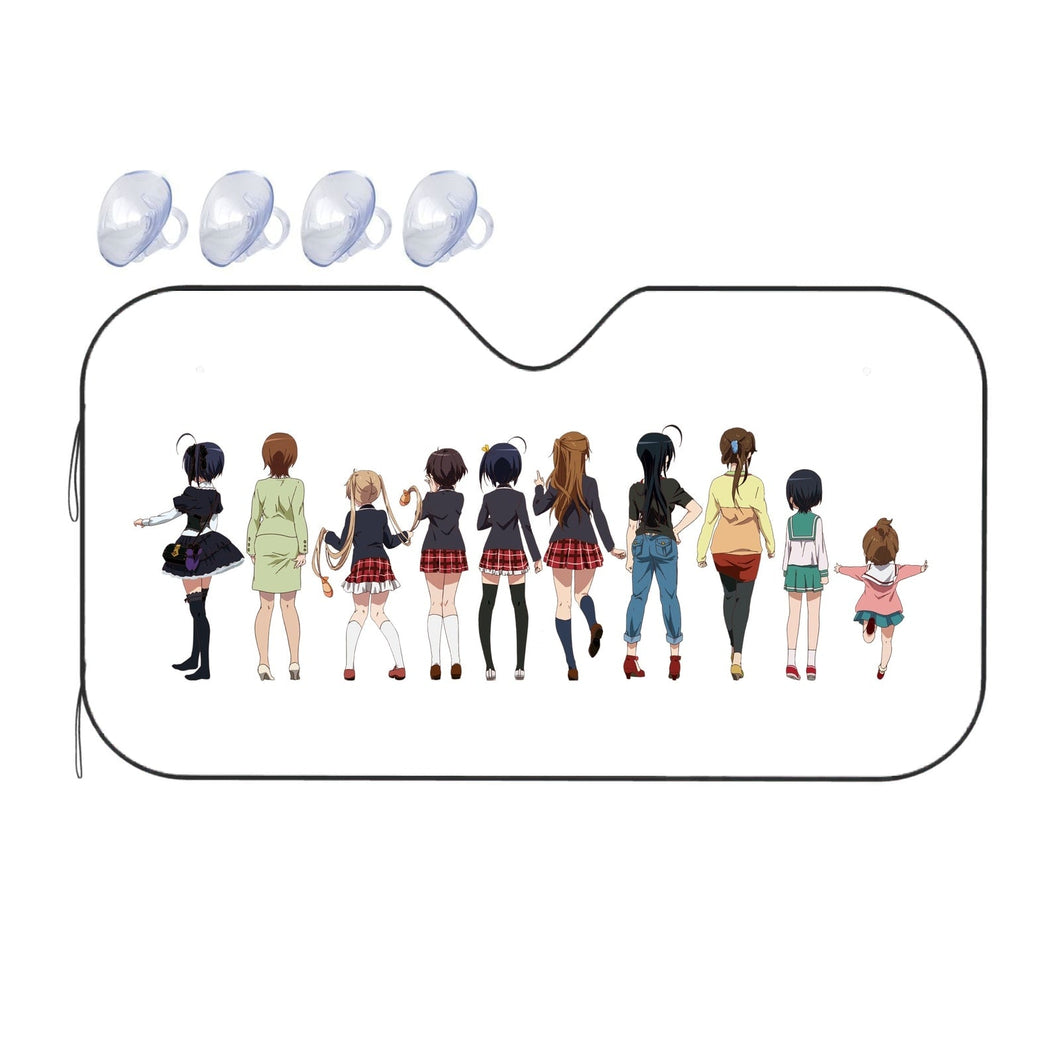 Love, Chunibyo & Other Delusions Rikka Takanashi  Car Sunshade