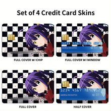 Load image into Gallery viewer, Love, Chunibyo &amp; Other Delusions Rikka Takanashi  Credit Card Skins (4-in-1 Pack)
