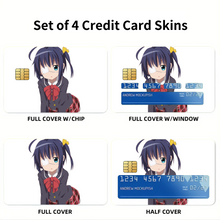 Load image into Gallery viewer, Love, Chunibyo &amp; Other Delusions Rikka Takanashi  Credit Card Skins (4-in-1 Pack)
