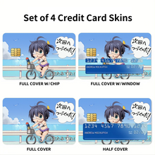 Load image into Gallery viewer, Love, Chunibyo &amp; Other Delusions Rikka Takanashi  Credit Card Skins (4-in-1 Pack)
