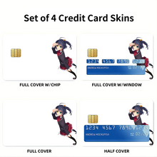 Load image into Gallery viewer, Love, Chunibyo &amp; Other Delusions Rikka Takanashi  Credit Card Skins (4-in-1 Pack)
