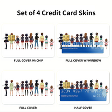Load image into Gallery viewer, Love, Chunibyo &amp; Other Delusions Rikka Takanashi  Credit Card Skins (4-in-1 Pack)
