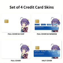 Load image into Gallery viewer, Love, Chunibyo &amp; Other Delusions Rikka Takanashi  Credit Card Skins (4-in-1 Pack)
