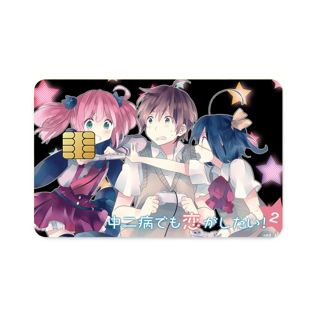 Love, Chunibyo & Other Delusions Rikka Takanashi  Credit Card Skins (4-in-1 Pack)