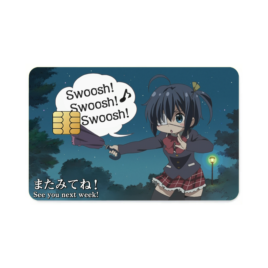 Love, Chunibyo & Other Delusions Rikka Takanashi  Credit Card Skins (4-in-1 Pack)