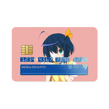 Load image into Gallery viewer, Love, Chunibyo &amp; Other Delusions Rikka Takanashi  Credit Card Skins (4-in-1 Pack)

