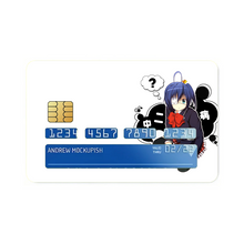 Load image into Gallery viewer, Love, Chunibyo &amp; Other Delusions Rikka Takanashi  Credit Card Skins (4-in-1 Pack)
