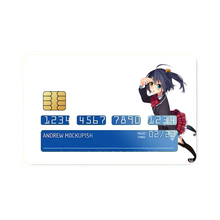 Load image into Gallery viewer, Love, Chunibyo &amp; Other Delusions Rikka Takanashi  Credit Card Skins (4-in-1 Pack)
