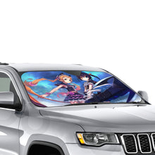 Load image into Gallery viewer, Love, Chunibyo &amp; Other Delusions Rikka Takanashi, Sanae Dekomori  Car Sunshade
