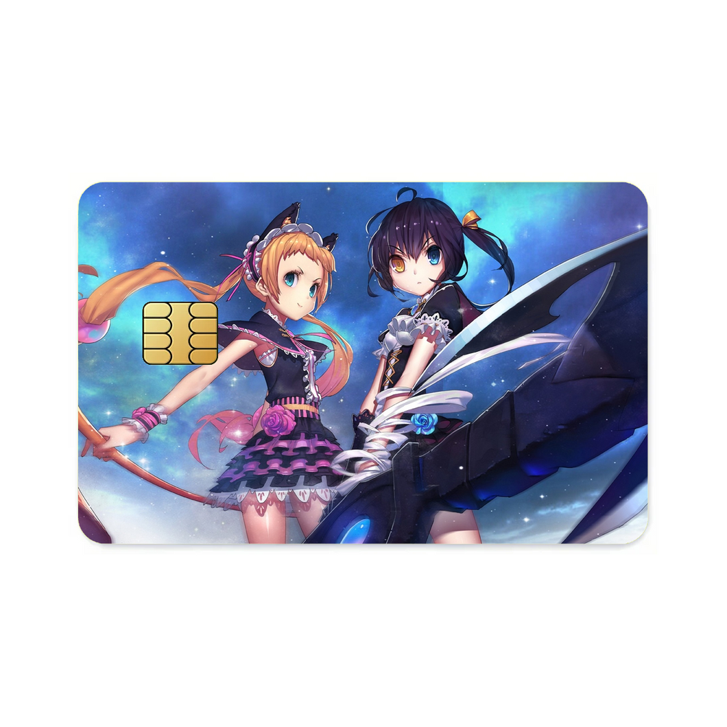 Love, Chunibyo & Other Delusions Rikka Takanashi, Sanae Dekomori  Credit Card Skins (4-in-1 Pack)