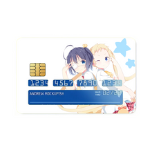 Load image into Gallery viewer, Love, Chunibyo &amp; Other Delusions Rikka Takanashi, Sanae Dekomori  Credit Card Skins (4-in-1 Pack)
