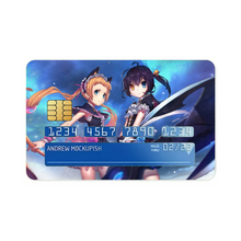 Load image into Gallery viewer, Love, Chunibyo &amp; Other Delusions Rikka Takanashi, Sanae Dekomori  Credit Card Skins (4-in-1 Pack)

