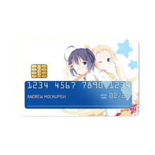 Load image into Gallery viewer, Love, Chunibyo &amp; Other Delusions Rikka Takanashi, Sanae Dekomori  Credit Card Skins (4-in-1 Pack)
