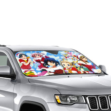 Load image into Gallery viewer, Love, Chunibyo &amp; Other Delusions Rikka Takanashi, Sanae Dekomori, Shinka Nibutani, Kumin Tsuyuri  Car Sunshade
