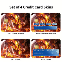 Load image into Gallery viewer, Love, Chunibyo &amp; Other Delusions Rikka Takanashi, Sanae Dekomori, Shinka Nibutani, Kumin Tsuyuri  Credit Card Skins (4-in-1 Pack)
