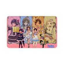 Load image into Gallery viewer, Love, Chunibyo &amp; Other Delusions Rikka Takanashi, Sanae Dekomori, Shinka Nibutani, Kumin Tsuyuri  Credit Card Skins (4-in-1 Pack)
