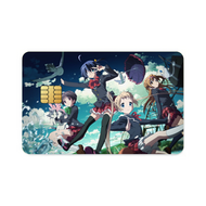 Love, Chunibyo & Other Delusions Rikka Takanashi, Sanae Dekomori, Shinka Nibutani, Kumin Tsuyuri  Credit Card Skins (4-in-1 Pack)