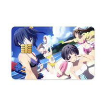 Load image into Gallery viewer, Love, Chunibyo &amp; Other Delusions Rikka Takanashi, Sanae Dekomori, Shinka Nibutani, Kumin Tsuyuri  Credit Card Skins (4-in-1 Pack)
