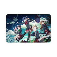 Load image into Gallery viewer, Love, Chunibyo &amp; Other Delusions Rikka Takanashi, Sanae Dekomori, Shinka Nibutani, Kumin Tsuyuri  Credit Card Skins (4-in-1 Pack)
