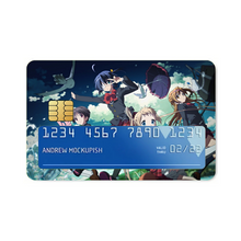 Load image into Gallery viewer, Love, Chunibyo &amp; Other Delusions Rikka Takanashi, Sanae Dekomori, Shinka Nibutani, Kumin Tsuyuri  Credit Card Skins (4-in-1 Pack)
