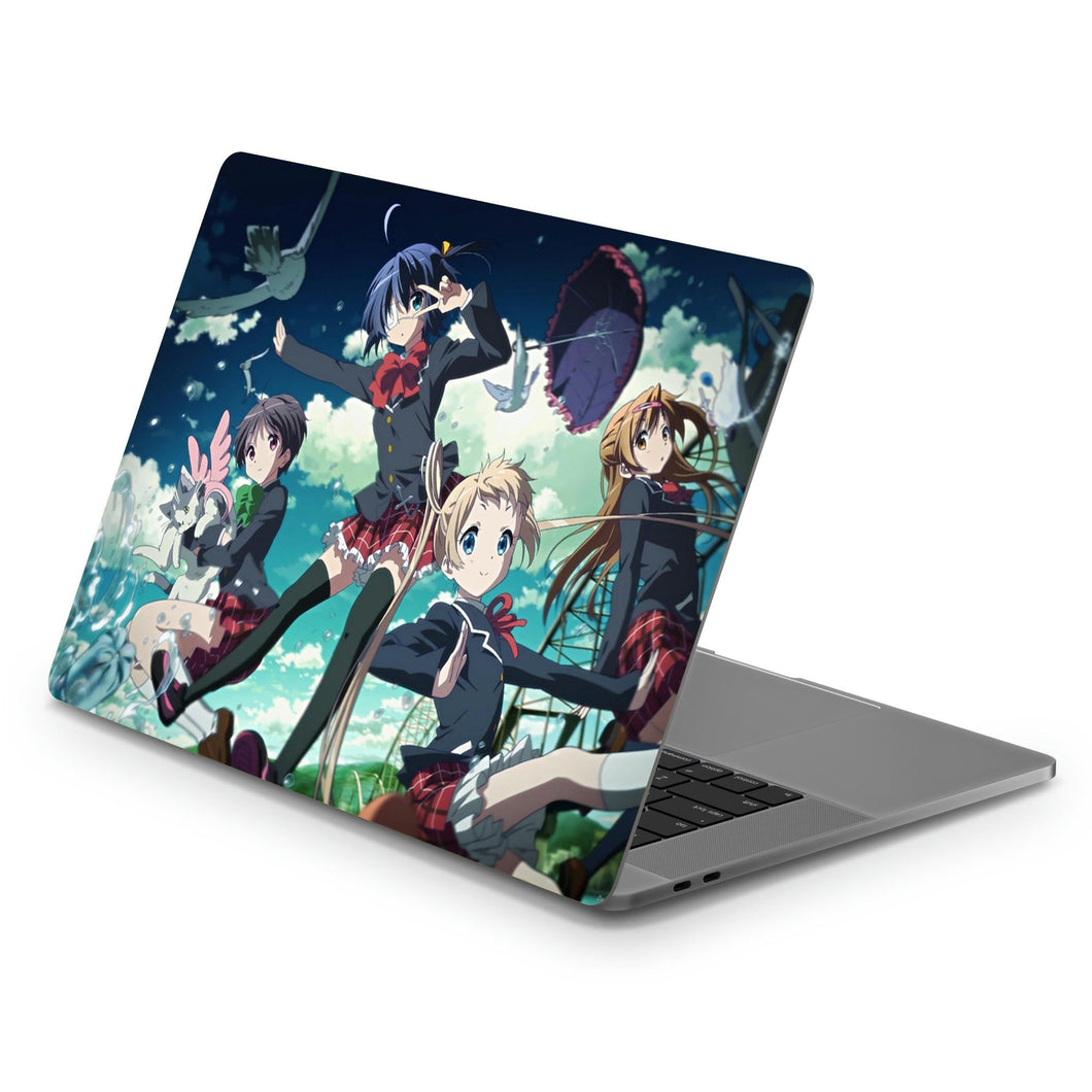 Love, Chunibyo & Other Delusions Rikka Takanashi, Sanae Dekomori, Shinka Nibutani, Kumin Tsuyuri  Macbook Skin
