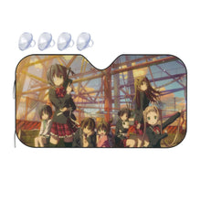 Load image into Gallery viewer, Love, Chunibyo &amp; Other Delusions Rikka Takanashi, Sanae Dekomori, Shinka Nibutani, Kumin Tsuyuri, Kuzuha Togashi  Car Sunshade
