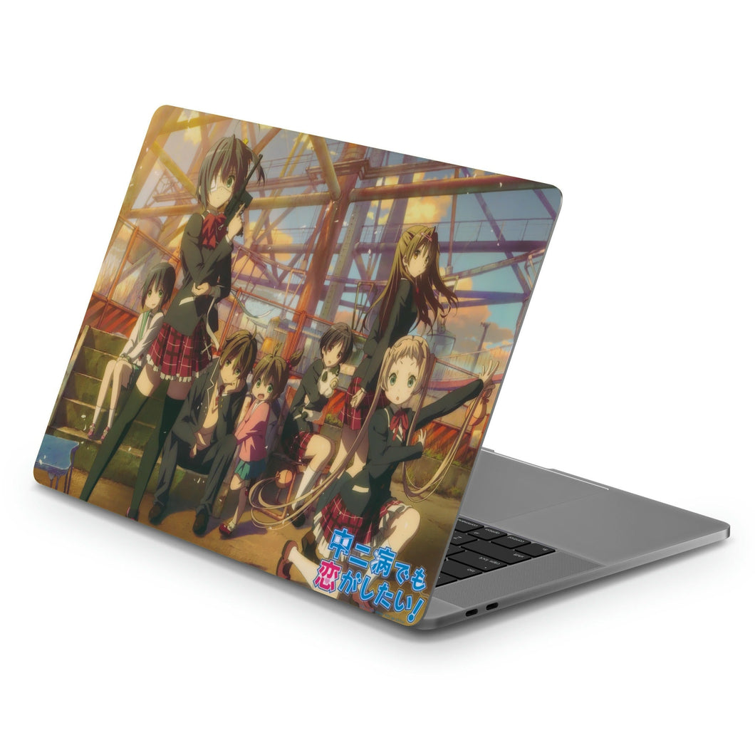 Love, Chunibyo & Other Delusions Rikka Takanashi, Sanae Dekomori, Shinka Nibutani, Kumin Tsuyuri, Kuzuha Togashi  Macbook Skin