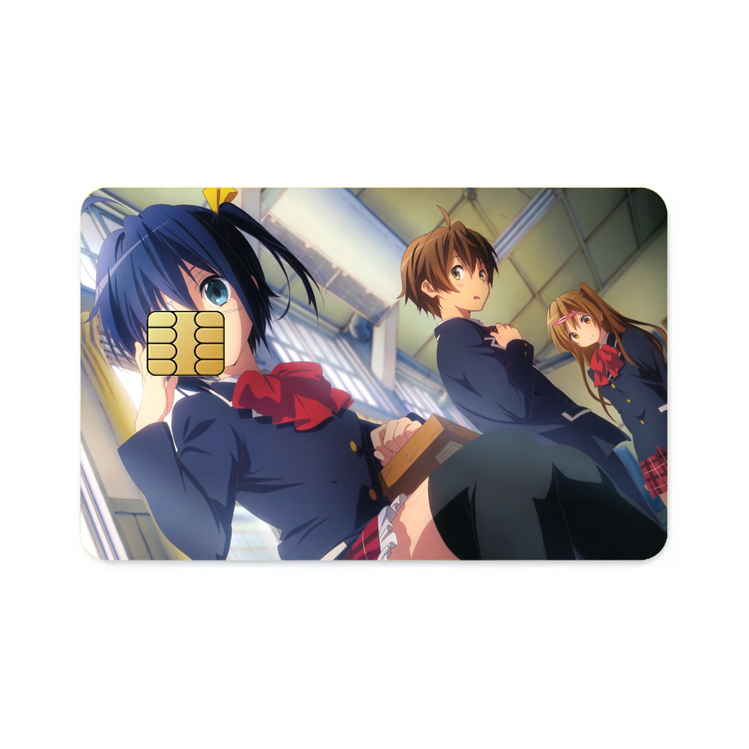 Love, Chunibyo & Other Delusions Rikka Takanashi, Shinka Nibutani  Credit Card Skins (4-in-1 Pack)