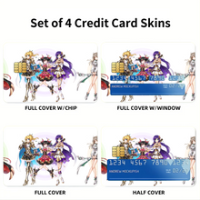 Load image into Gallery viewer, Love Live!  Credit Card Skins (4-in-1 Pack)
