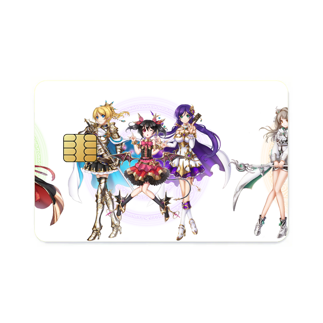 Love Live!  Credit Card Skins (4-in-1 Pack)