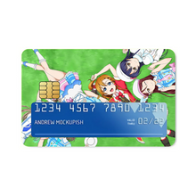 Load image into Gallery viewer, Love Live! Kotori Minami, Umi Sonoda, Honoka Kousaka  Credit Card Skins (4-in-1 Pack)
