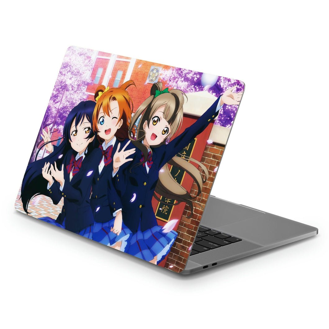 Love Live! Kotori Minami, Umi Sonoda, Honoka Kousaka  Macbook Skin