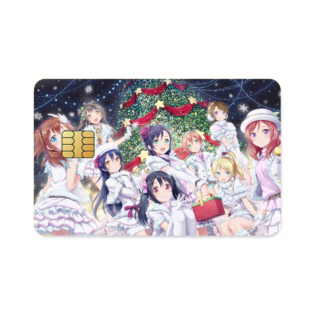 Love Live! Maki Nishikino, Kotori Minami, Umi Sonoda, Honoka Kousaka, Rin Hoshizora  Credit Card Skins (4-in-1 Pack)