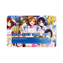 Load image into Gallery viewer, Love Live! Maki Nishikino, Kotori Minami, Umi Sonoda, Honoka Kousaka, Rin Hoshizora  Credit Card Skins (4-in-1 Pack)
