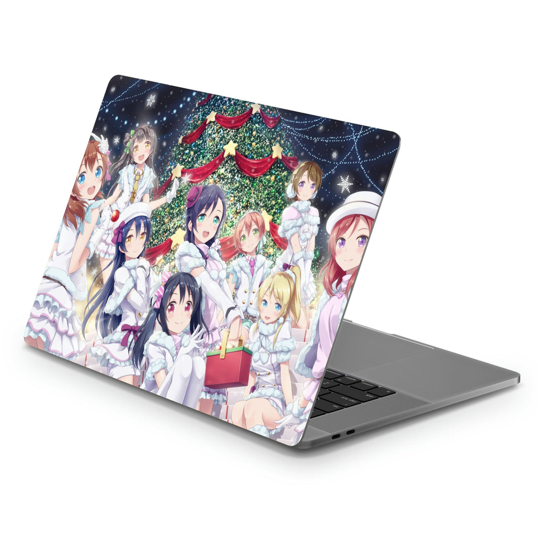 Love Live! Maki Nishikino, Kotori Minami, Umi Sonoda, Honoka Kousaka, Rin Hoshizora  Macbook Skin