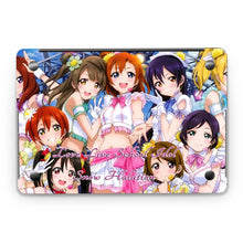 Load image into Gallery viewer, Love Live! Maki Nishikino, Kotori Minami, Umi Sonoda, Honoka Kousaka, Rin Hoshizora  Macbook Skin
