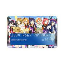Load image into Gallery viewer, Love Live! U&#39;s Members  Credit Card Skins (4-in-1 Pack)
