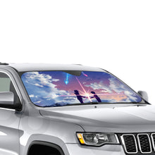 Load image into Gallery viewer, Lovers that can never be together.  Car Sunshade
