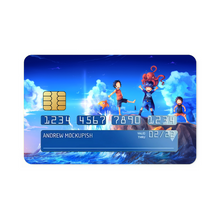 Load image into Gallery viewer, Luffy, Ace and Sabo Credit Card Skins (4-in-1 Pack)
