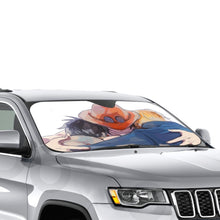 Load image into Gallery viewer, Luffy, Ace, Sabo Car Sunshade
