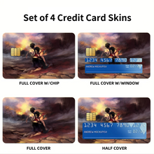 Load image into Gallery viewer, Luffy and Ace  Credit Card Skins (4-in-1 Pack)
