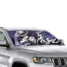 Load image into Gallery viewer, Luffy blue fire Car Sunshade
