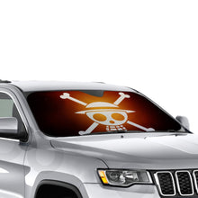 Load image into Gallery viewer, Luffy Jolly Roger  Car Sunshade
