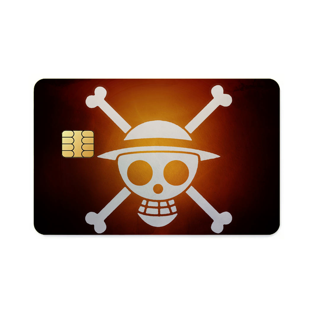 Luffy Jolly Roger  Credit Card Skins (4-in-1 Pack)