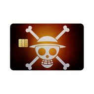 Luffy Jolly Roger  Credit Card Skins (4-in-1 Pack)