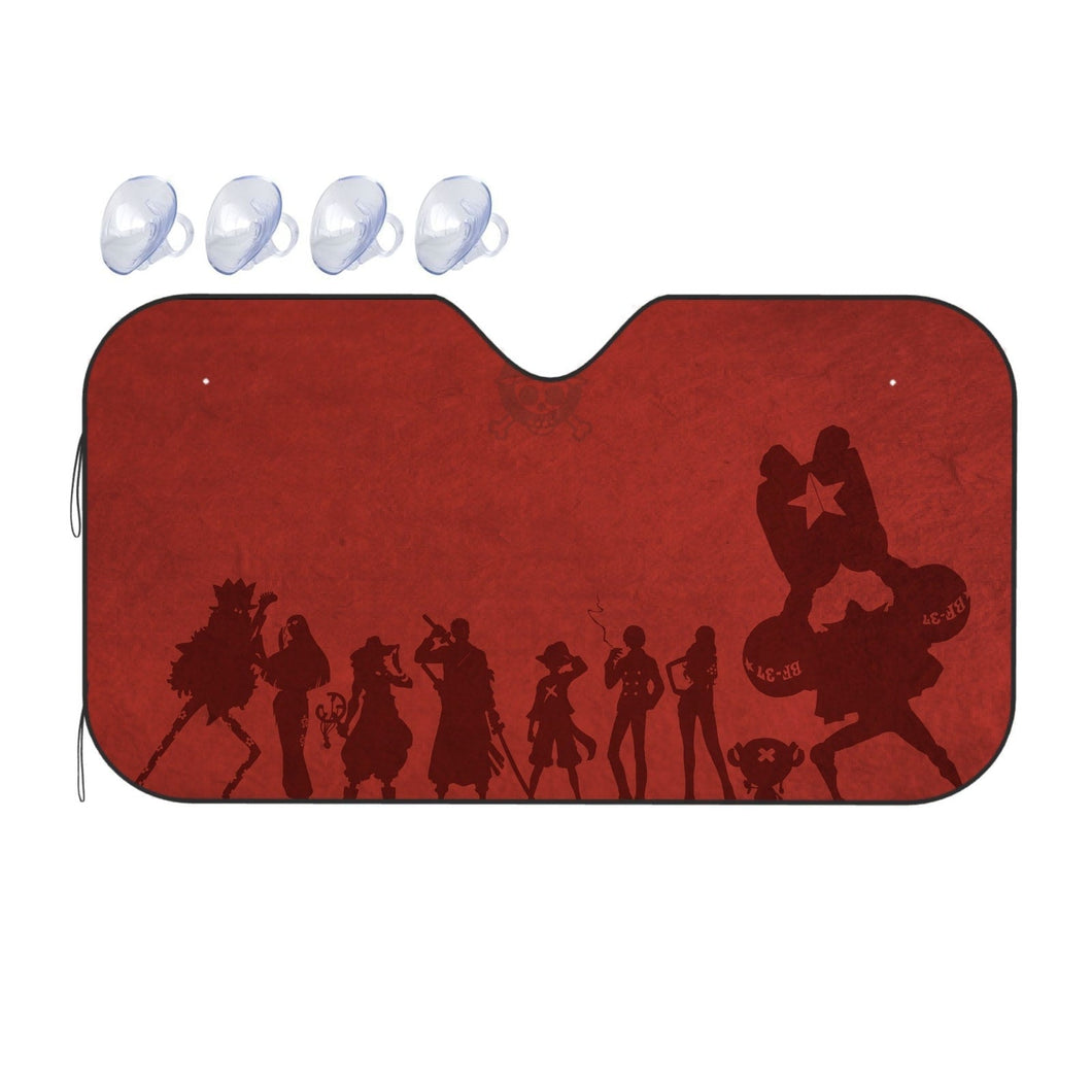 Luffy's crew  Car Sunshade